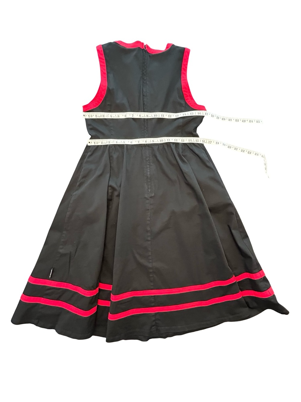 Disney Parks Dress Shop Black Widow Dress Womens Medium M Marvel Her Universe - Picture 6 of 7